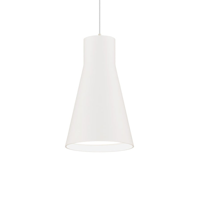 WAC Twist-N-Lite 1Lt LED Solo Pendant, White - PD-251005-CS-WT