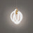 dweLED Knot 10" LED Pendant 2700K, Aged Brass