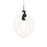 dweLED Knot 10" LED Pendant 3000K, Black