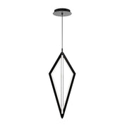 dweLED Tribeca 3 Light 8" Mini-Pendant/3500K, Black/ - PD-53520-35-BK