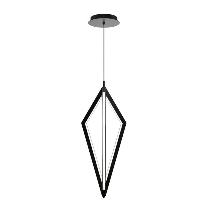 dweLED Tribeca 3 Light 8" Mini-Pendant/4000K, Black/ - PD-53520-40-BK