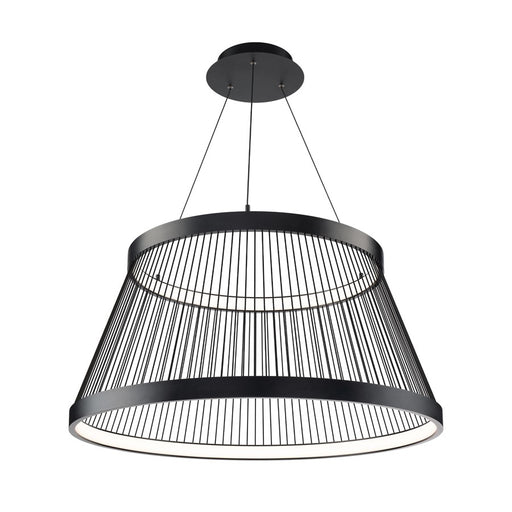 dweLED Grohle 2 Light 32" Pendant/2700K, Black/ - PD-55532-27-BK