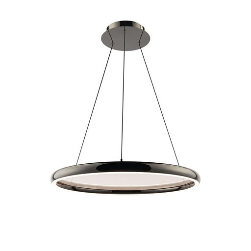 dweLED Huxley 1 Light 23" Pendant/4000K, Black Chrome/ - PD-56523-40-BC