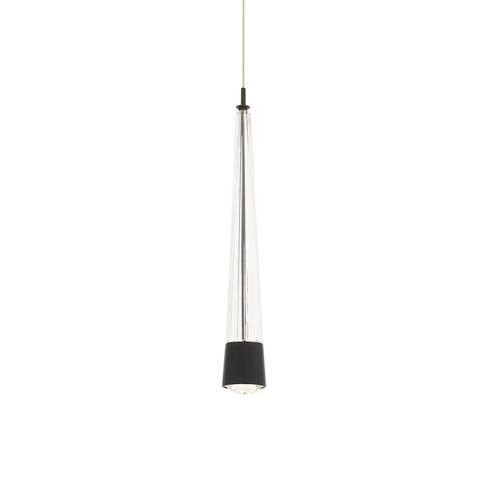 dweLED Quill 2" LED Pendant 2700K, Black