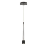 dweLED Quill 2" LED Pendant 3500K, Black - PD-59416-35-BK