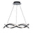 dweLED Swerve 26" LED Chandelier 2700K, Black