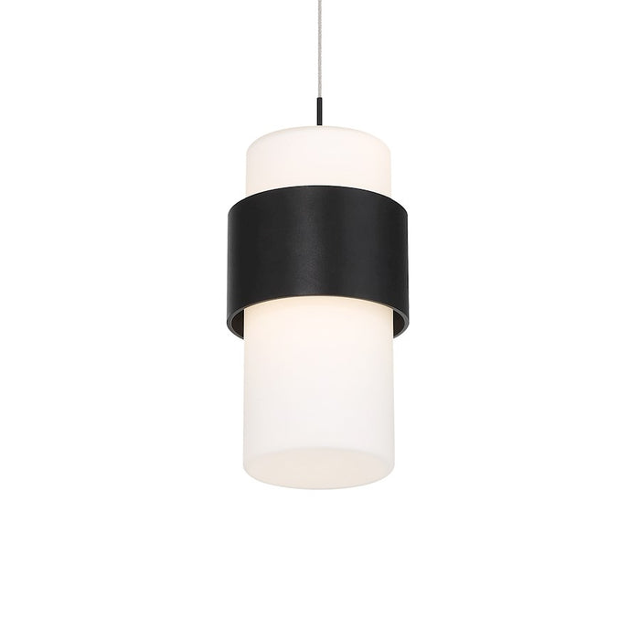 dweLED Banded 9" LED 1 Light Pendant, 3000K