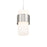dweLED Banded 9" LED 1 Light Pendant, 3000K
