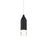 dweLED Action 8" LED 1 Light Pendant, 3000K, White