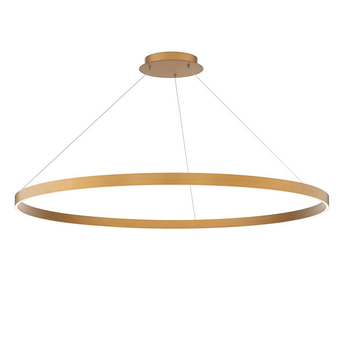 dweLED Sirius 48" LED Pendant 3000K, Aged Brass - PD-81148-AB