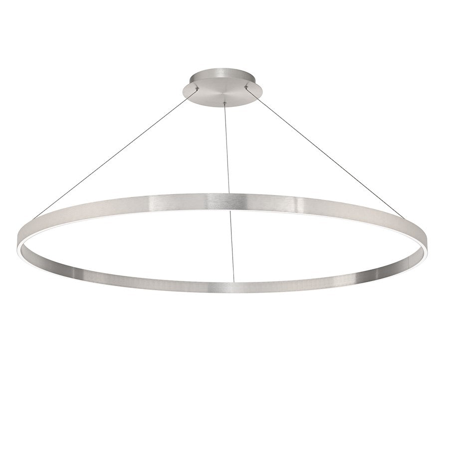 dweLED Sirius 48" LED Pendant 3000K, Brushed Aluminum - PD-81148-AL