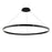 dweLED Sirius 48" LED Pendant 3000K, Black - PD-81148-BK