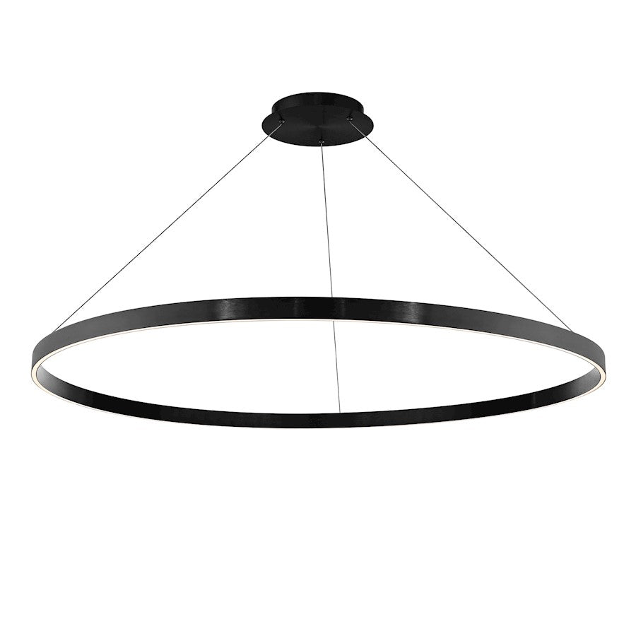 dweLED Sirius 48" LED Pendant 3000K, Black - PD-81148-BK