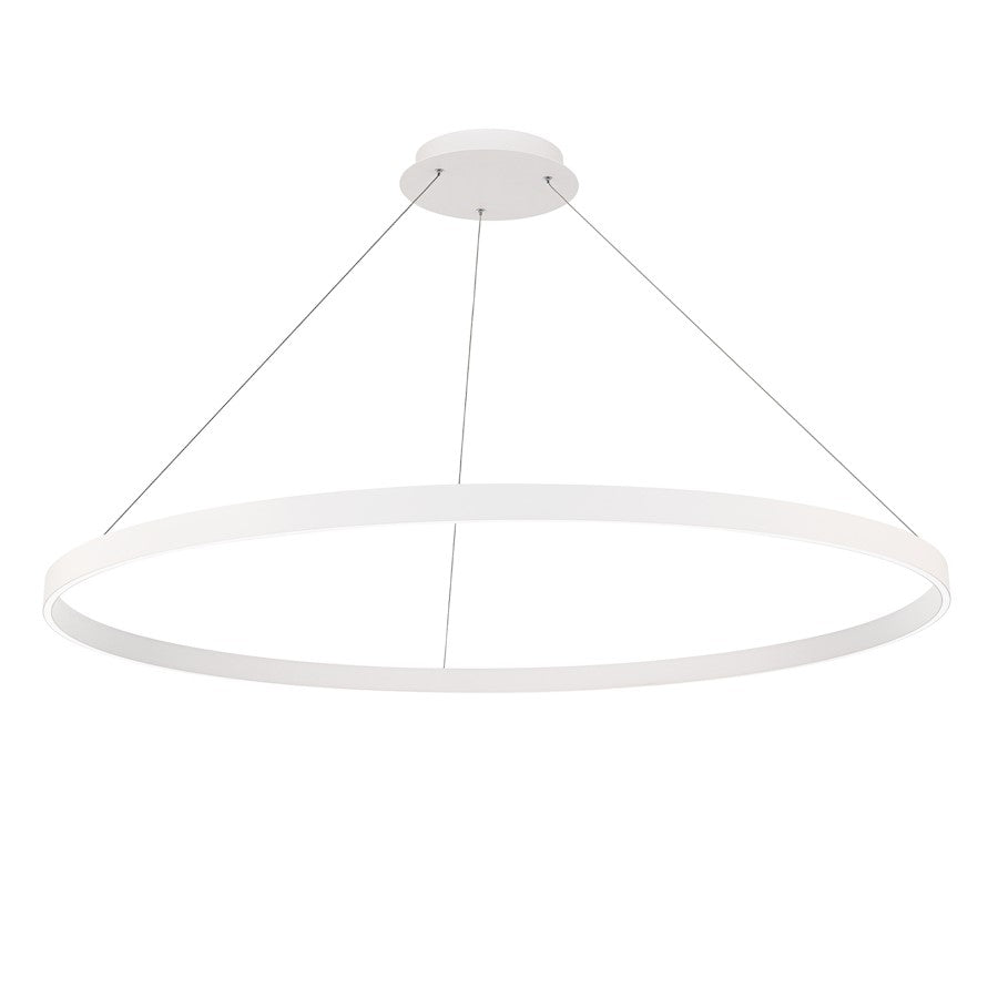 dweLED Sirius 48" LED Pendant 3000K, White - PD-81148-WT