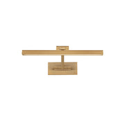 dweLED Reed 1 Light 17" Picture Light, Aged Brass/ - PL-11017-AB