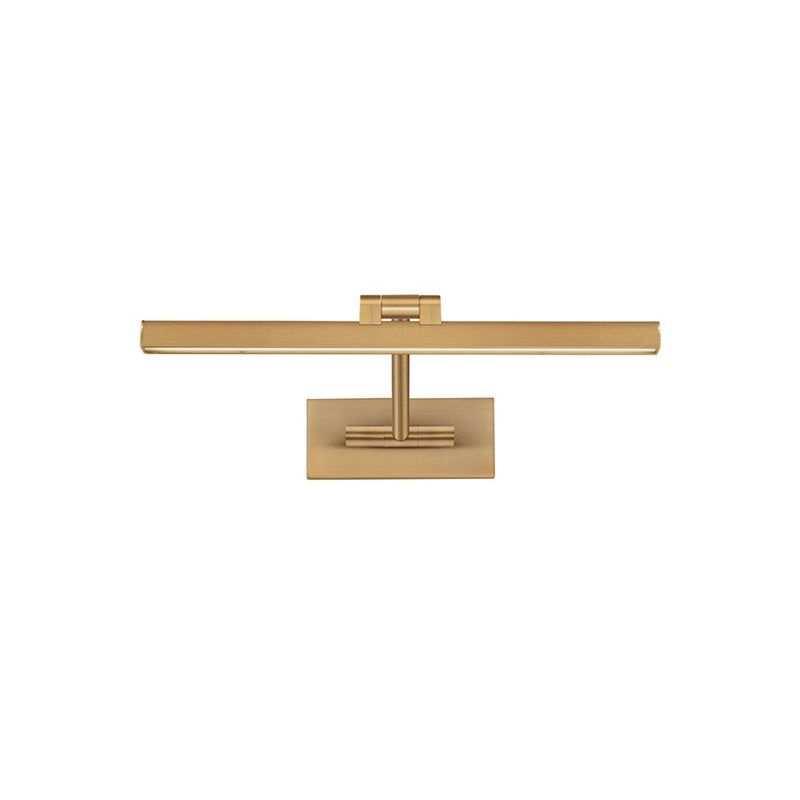 dweLED Reed 1 Light 17" Picture Light, Aged Brass/ - PL-11017-AB