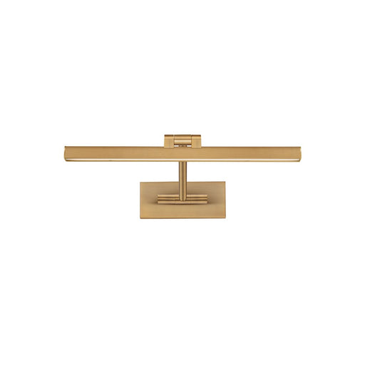 dweLED Reed 1 Light 17" Picture Light, Aged Brass/ - PL-11017-AB
