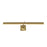 dweLED Hemmingway 24" LED 1 Light Picture Light 2700K, Brass/Frost