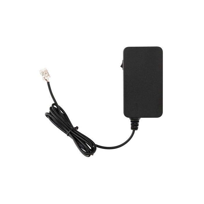 WAC Basics & Gemini Lt 24V DC Plug-in Power/6' Wire, Black - PS-24DC-60P-GE