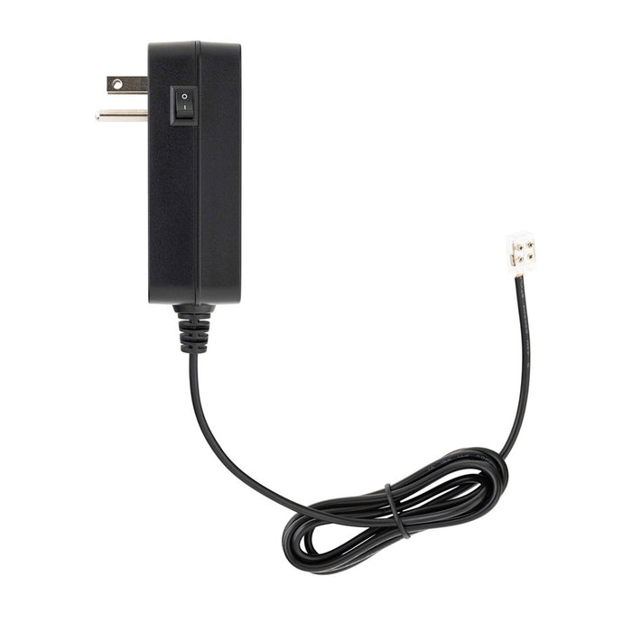 WAC Basics & Gemini Lt 24V DC Plug-in Power/6' Wire, Black