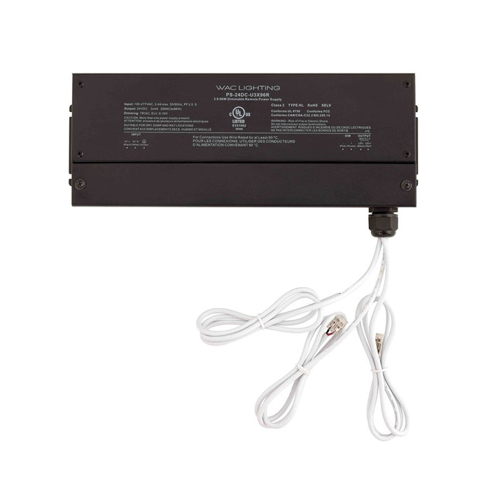 WAC Lighting Basics & Gemini Lt 24V DC Remote/6' Wire, Black