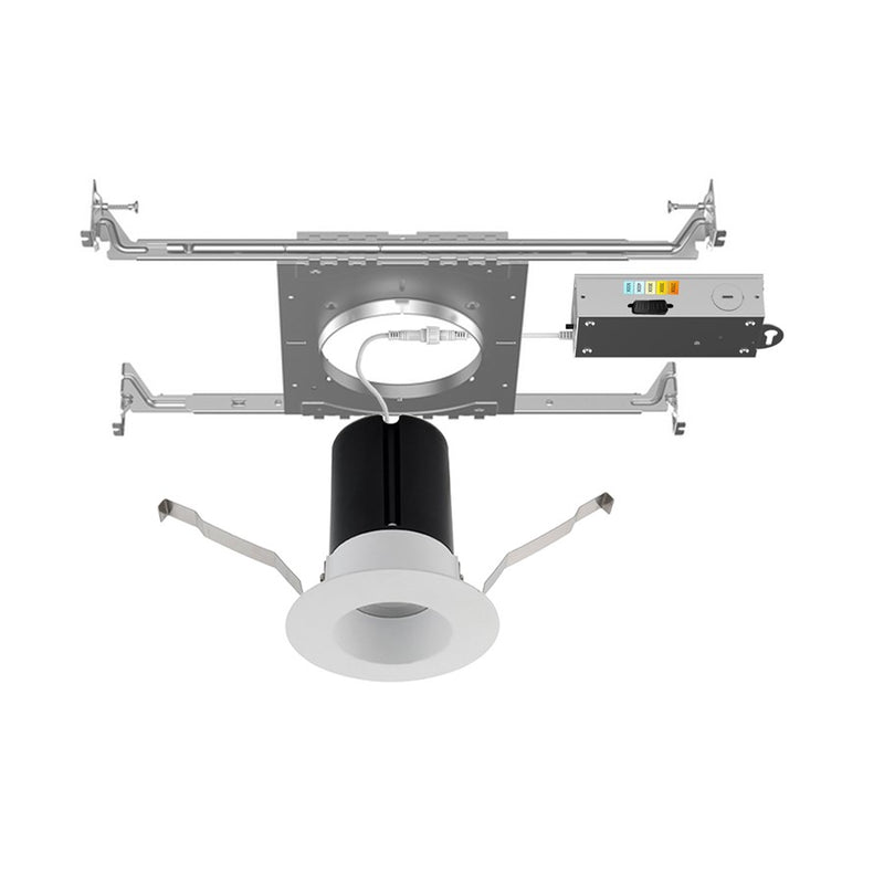 WAC Lighting DRDN Ion 2" 5-CCT Selectable LED Recessed, White - R2DRDN-F9CS-WT