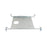 WAC Lighting Ion 2" LED New Construction Frame-in Kit, Gray - R2DRDN-FRAME