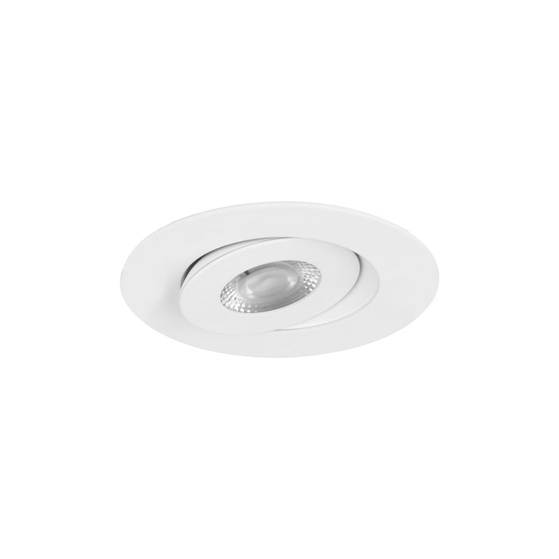 WAC Lotos 1Lt 2" LED Round Recessed Kit, Pack of 6, WH/Frost