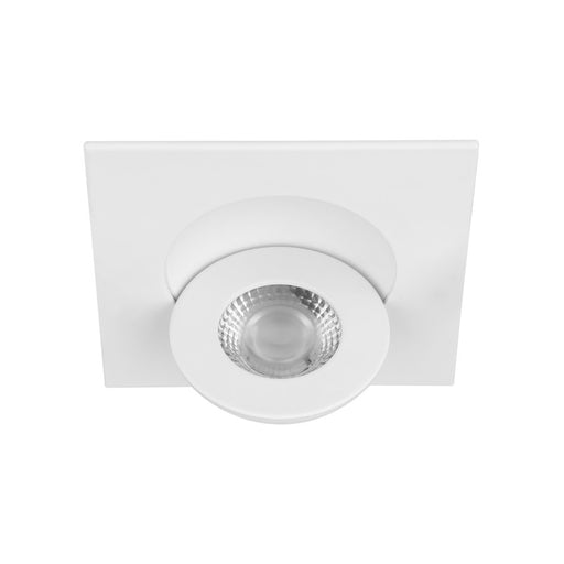 WAC Lotos 1Lt 2" LED Square Recessed Kit, Pack of 6, WH/Frost
