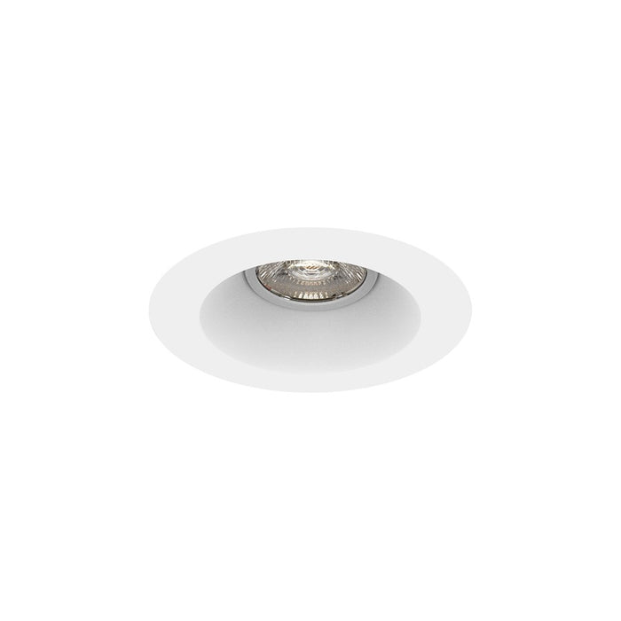 WAC Kenric RAT 1Lt 3.5" Selectable LED Recessed Kit, White/White