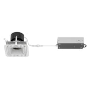 WAC Kenric SAL 1Lt 3.5" Selectable LED Recessed Kit, White/White - R3JSAL-WCS-WT