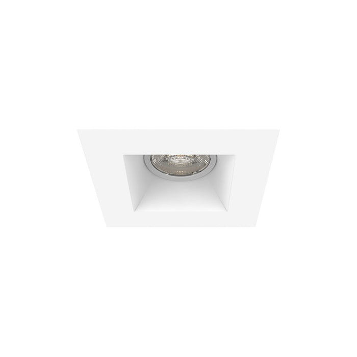 WAC Kenric SAT 1Lt 3.5" Selectable LED Recessed Kit, White/White