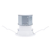 WAC Pop-in 1Lt 4" LED Round Recessed Kit, Pack of 2, WH/Frost - R4DRDN-F9CS-WT-2