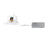 WAC Pop-in 4" Rd LED Recessed Light/Remote Driver/New, White