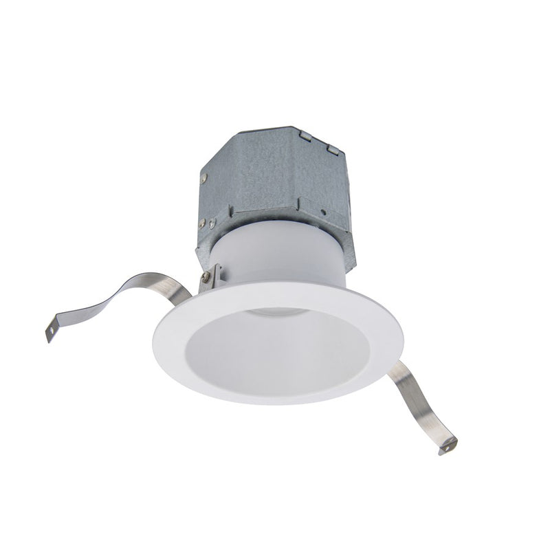 WAC Pop-in 1Lt 4" LED Round Recessed Kit, Pack of 4, WH/Frost