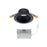 WAC Pop-in 4" Rd LED Recessed Light/Remote Driver/Remodel, Blk - R4DRDR2-F9CS-BK