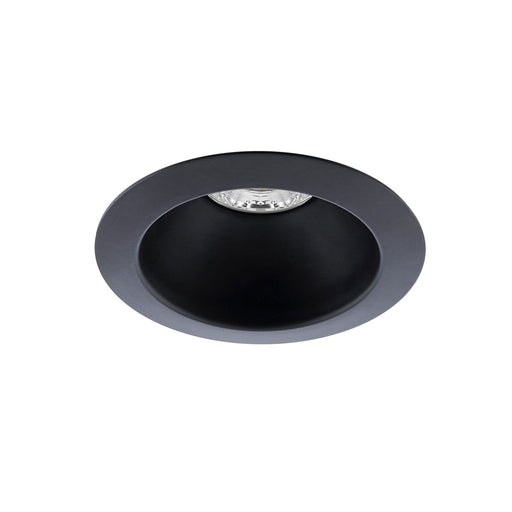 WAC Pop-in 4" Rd LED Recessed Light/Remote Driver/Remodel, Black