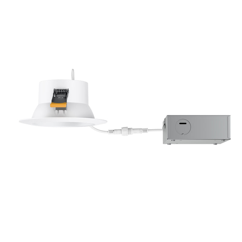 WAC Pop-in 4" Rd LED Recessed Light/Remote Driver/Remodel, White