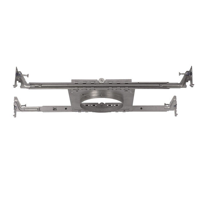 WAC Pop-in 1Lt 4" LED Square Recessed Kit, Black/Frosted