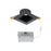 WAC Pop-in 4" Sq LED Recessed Light/Remote Driver/Remodel, Blk - R4DSDR2-F9CS-BK