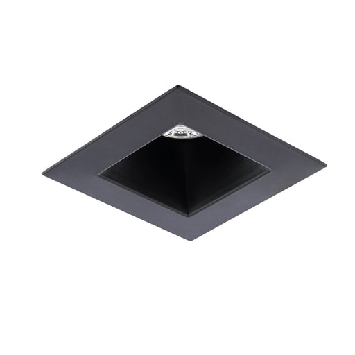 WAC Pop-in 4" Sq LED Recessed Light/Remote Driver/Remodel, Black