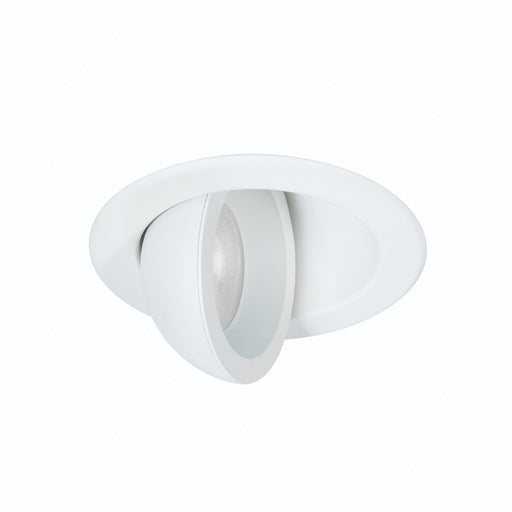 WAC Lotos R 1Lt 4" LED 5-CCT Round Recessed Kit, White/Frosted