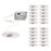 WAC RAR Lotos 4" 5-CCT LED Recessed (Pack of 24), White - R4ERAR-W9CS-FWT-24