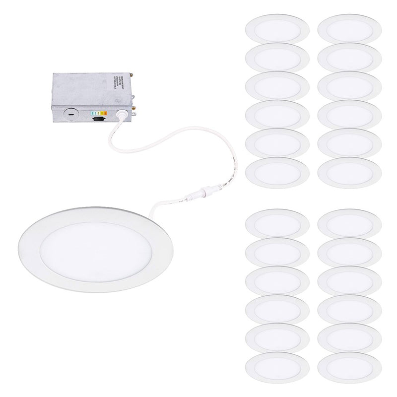 WAC RDR Lotos 4" 5-CCT LED Recessed (Pack of 24), White - R4ERDR-W9CS-FWT-24