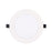 WAC Lotos 1Lt 4" LED 5-CCT Round Recessed Kit, White/Frosted