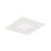 WAC Lotos 1Lt 4" LED 5-CCT Square SDR Recessed Kit, WH/Frost