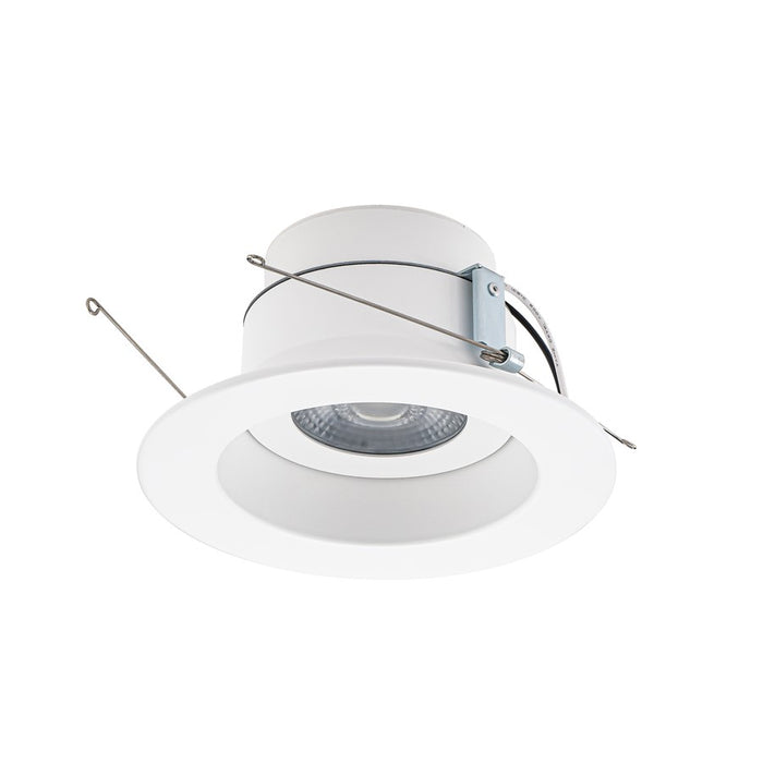 WAC Lotos 1Lt 6" LED 5-CCT Round Retrofit Recessed Kit, White - R6DRAK-A9CS-WT