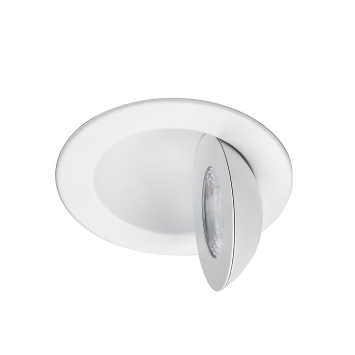 WAC Lotos 1Lt 6" LED 5-CCT Round RAR FWT Recessed Kit, FWH