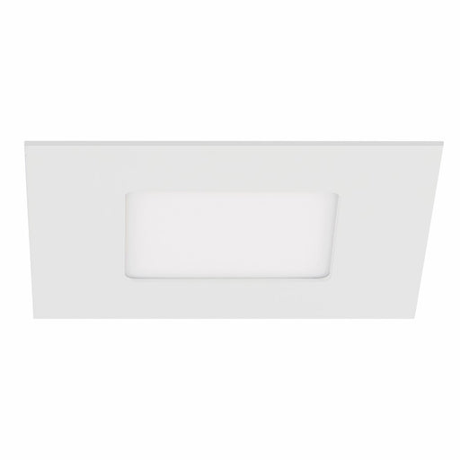 WAC Lotos 1Lt 6" LED 5-CCT Square Recessed Kit, White/Frosted