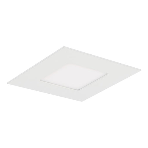 WAC Lotos 1Lt 6" LED 5-CCT Square Recessed Kit, White/Frosted